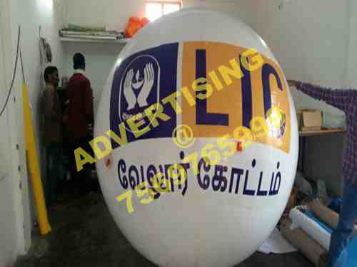 logo printed balloons